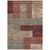 10' X 14' Brown And Terra Cotta Geometric Washable Indoor Outdoor Area Rug