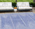 8' X 10' Denim Blue And Ivory Abstract Washable Indoor Outdoor Area Rug