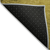8' X 10' Gold Abstract Washable Non Skid Indoor Outdoor Area Rug