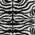 10' X 14' Black And Ivory Animal Print Washable Indoor Outdoor Area Rug