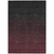 10' X 14' Merlot And Charcoal Abstract Washable Indoor Outdoor Area Rug