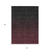 10' X 14' Merlot And Charcoal Abstract Washable Indoor Outdoor Area Rug