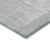 8' X 10' Silver And Gray Abstract Washable Indoor Outdoor Area Rug