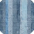8' Blue And Gray Round Striped Washable Indoor Outdoor Area Rug
