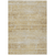 10' X 14' Gold Beige And Wheat Abstract Washable Indoor Outdoor Area Rug