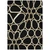 9' X 12' Black Ivory And Beige Abstract Washable Indoor Outdoor Area Rug