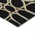 9' X 12' Black Ivory And Beige Abstract Washable Indoor Outdoor Area Rug