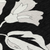 10' X 14' Black Gray And Silver Floral Washable Indoor Outdoor Area Rug