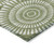 9' X 12' Green And Ivory Geometric Washable Indoor Outdoor Area Rug - 608219240097