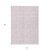 10' X 14' Pink Gray And Ivory Geometric Washable Indoor Outdoor Area Rug - Pink, Gray, Ivory