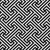 9' X 12' Black And Ivory Geometric Washable Indoor Outdoor Area Rug - Black, Ivory