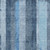 8' X 10' Blue And Gray Striped Washable Indoor Outdoor Area Rug - Blue, Gray