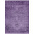 10' X 14' Purple Eggplant And Lavender Oriental Washable Indoor Outdoor Area Rug