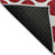8' X 10' Red And Ivory Polka Dot Washable Indoor Outdoor Area Rug
