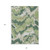 8' X 10' Green Ivory And Beige Abstract Washable Indoor Outdoor Area Rug