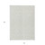 10' X 14' Ivory And Light Gray Geometric Washable Indoor Outdoor Area Rug