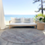 8' Pewter And Gray Round Aztec Washable Indoor Outdoor Area Rug