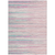 10' X 14' Pink Blue And Purple Striped Washable Indoor Outdoor Area Rug