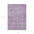 8' X 10' Lavender And Purple Abstract Washable Indoor Outdoor Area Rug