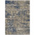 9' X 12' Navy Blue And Beige Geometric Washable Indoor Outdoor Area Rug - Navy Blue, Beige