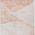 10' X 14' Salmon Peach And Ivory Abstract Washable Indoor Outdoor Area Rug