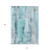 10' X 14' Teal Washable Non Skid Indoor Outdoor Area Rug