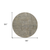 8' Taupe Gray And Beige Round Southwestern Washable Indoor Outdoor Area Rug