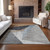 8' X 10' Taupe Beige And Gray Abstract Washable Indoor Outdoor Area Rug Transitional Style - Taupe, Beige, Gray Color