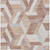 10' X 14' Copper Geometric Washable Indoor Outdoor Area Rug