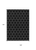 9' X 12' Black And White Geometric Washable Indoor Outdoor Area Rug