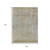 9' X 12' Beige And Ivory Abstract Washable Indoor Outdoor Area Rug - Beige, Ivory