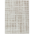9' X 12' Ivory And Beige Abstract Washable Indoor Outdoor Area Rug