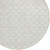 8' Ivory And Beige Round Geometric Washable Indoor Outdoor Area Rug - 608219079307