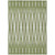10' X 14' Green And Ivory Geometric Washable Indoor Outdoor Area Rug - 606114979531