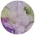 8' Round Purple Round Abstract Washable Non Skid Indoor Outdoor Area Rug - 608219052874