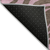 8' Brown And Pink Round Animal Print Washable Indoor Outdoor Area Rug