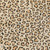8' Gold Round Animal Print Washable Indoor Outdoor Area Rug