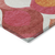 8' X 10' Pink Mauve And Orange Ogee Washable Indoor Outdoor Area Rug