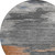 8' Rust And Gray Round Abstract Washable Indoor Outdoor Area Rug - 880016880021