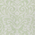 10' X 14' Artichoke Green And Ivory Floral Washable Indoor Outdoor Area Rug