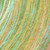 10' X 14' Green Peach And Gold Abstract Washable Indoor Outdoor Area Rug