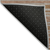 8' X 10' Beige and Orange Striped Washable Non Skid Indoor Outdoor Area Rug