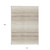10' X 14' Ivory And Beige Abstract Washable Indoor Outdoor Area Rug Transitional Style - Ivory, Beige Color