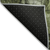 10' X 14' Green Floral Washable Non Skid Indoor Outdoor Area Rug
