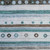 10' X 14' Teal Blue Brown And Ivory Striped Washable Indoor Outdoor Area Rug - Teal Blue, Brown, Ivory