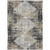 9' X 12' Black And Ivory Geometric Washable Indoor Outdoor Area Rug - Black, Ivory