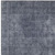 10' X 14' Blue And Gray Medallion Washable Indoor Outdoor Area Rug - Blue, Gray