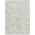 9' X 12' Ivory And Beige Abstract Washable Indoor Outdoor Area Rug