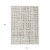 10' X 14' Ivory And Beige Abstract Washable Indoor Outdoor Area Rug - Ivory, Beige
