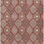 9' X 12' Orange Beige And Gray Floral Medallion Washable Indoor Outdoor Area Rug